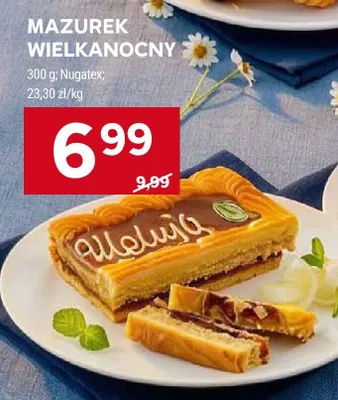 Mazurek wielkanocny promocja w Stokrotka
