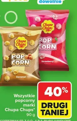 Popcorn Chupa Chups Caramel promocja w Carrefour