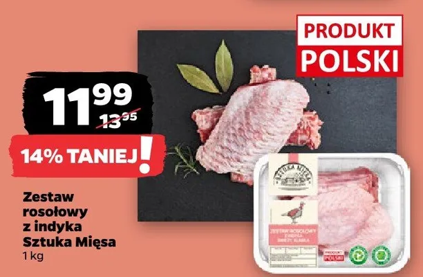 Zestaw rosołowy z indyka promocja w Netto