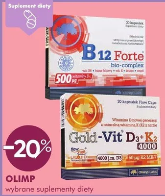 Suplement diety OLIMP wybrane suplementy diety promocja w Makro