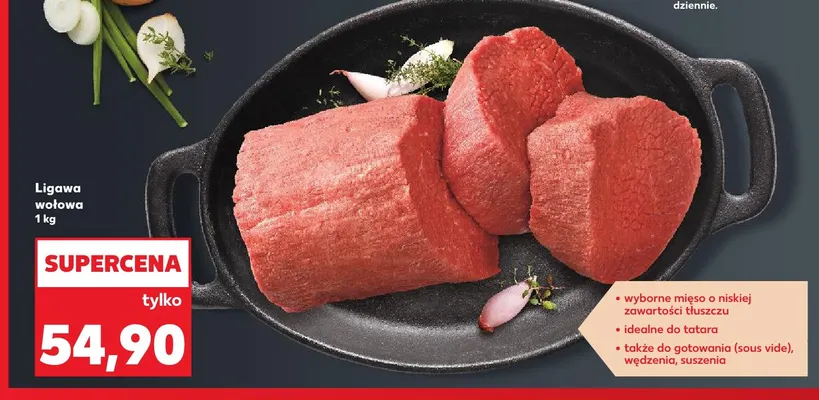 Ligawa wołowa promocja w Kaufland