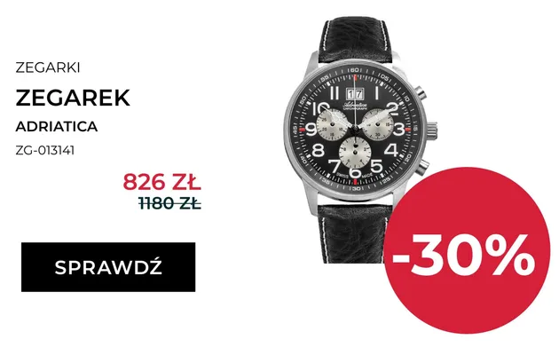 Zegarek Adriatica ZG-013141 promocja w Briju