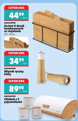 Chlebak z 3 pojemnikami promocja w Biedronka