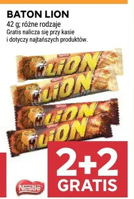 Baton Lion Nestlé promocja w Stokrotka