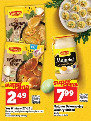 Majonez Dekoracyjny Winiary promocja w TOPAZ