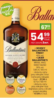 Likier Ballantine's Wild promocja w Twój Market