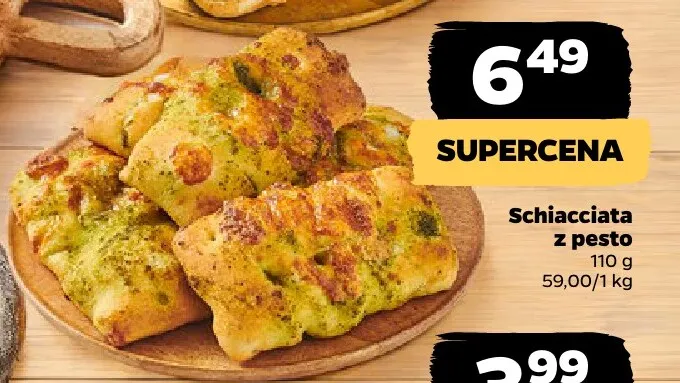 Schiacciata z pesto promocja w Netto
