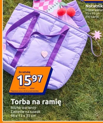 Torba na ramię promocja w Action