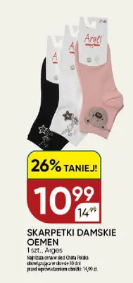 Skarpetki damskie Oemen Arges promocja w Chata Polska