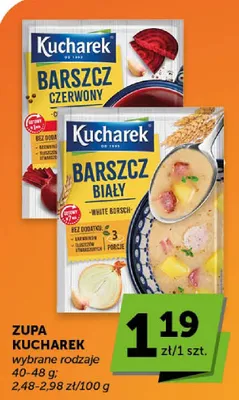 Zupa Barszcz Czerwony Kucharek promocja w Euro Sklep