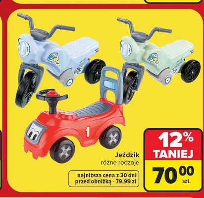 Jeździk promocja w Carrefour