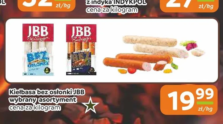 Kiełbasa bez osłonki JBB promocja w Społem Częstochowa