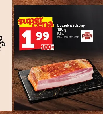 Boczek wędzony Pekpol promocja w TOPAZ