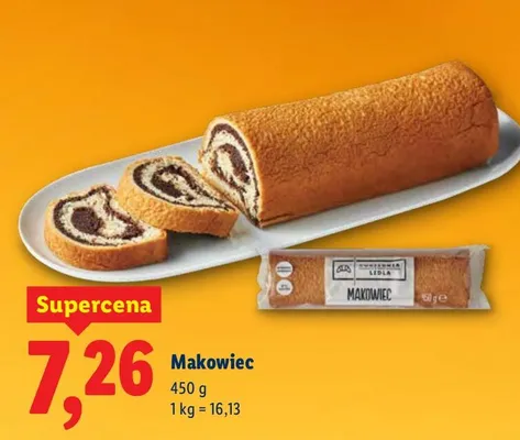 Makowiec promocja w Lidl
