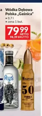 Wódka Dębowa Polska "Gaśnica" promocja w Makro