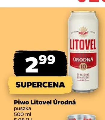 Piwo Litovel Úrodná promocja w Netto