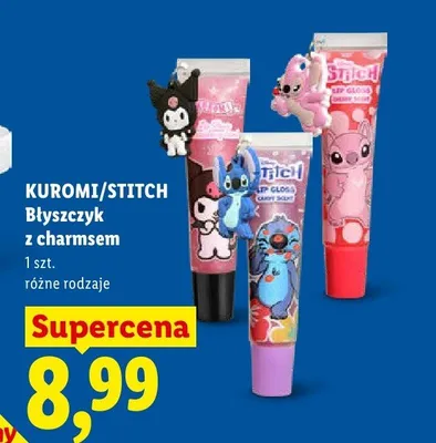 Błyszczyk z charmsem Kuromi promocja w Lidl