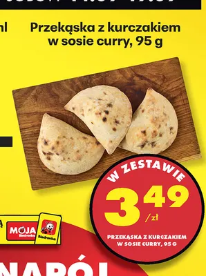 Przekąska z kurczakiem w sosie curry promocja w Biedronka