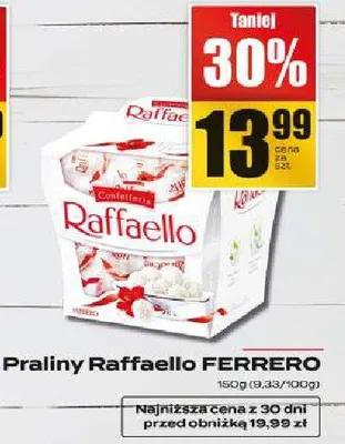 Praliny Raffaello Ferrero promocja w Supeco