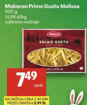 Makaron wybrane rodzaje promocja w Delikatesy Centrum