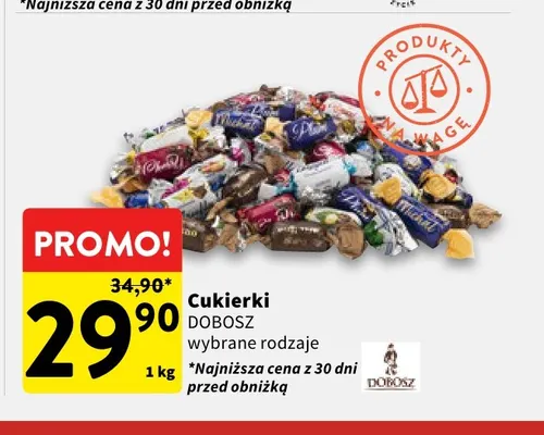 Cukierki Dobosz promocja w Intermarche