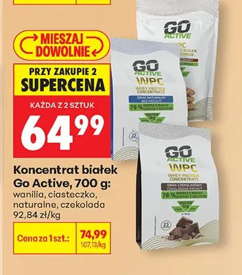 Koncentrat białek waniliowy promocja w Biedronka