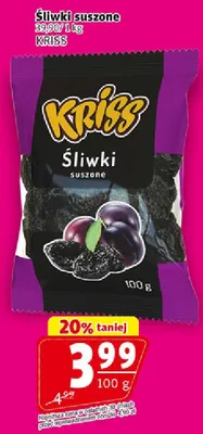 Śliwki suszone promocja w Prim Market