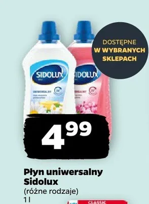 Płyn uniwersalny Sidolux promocja w Netto