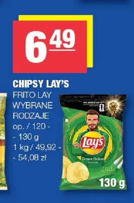 Chipsy Lay's Green Onion Frito Lay promocja w SPAR