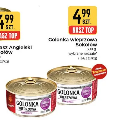 Golonka wieprzowa Sokołów promocja w Społem Częstochowa