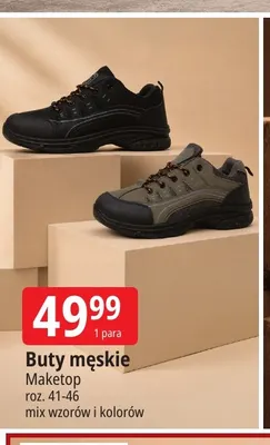 Buty męskie Maketop promocja w Leclerc