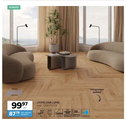 Panele winylowe Barlinek Living Dąb Lumo promocja w Komfort