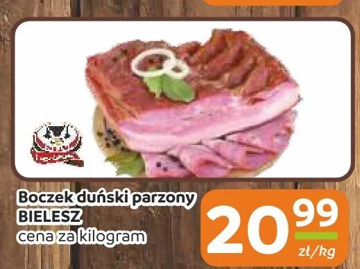 Boczek duński parzony Bielesz promocja w Społem Częstochowa