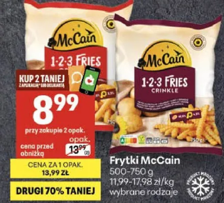 Frytki promocja w Delikatesy Centrum