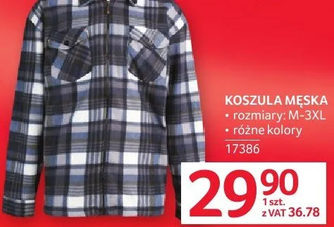 Koszula męska promocja w Selgros