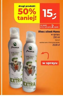 Oliwa z oliwek Maeva w sprayu Extra promocja w Dealz