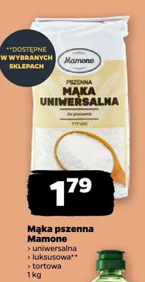 Mąka pszenna Mamone promocja w Netto