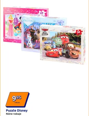 Puzzle różne rodzaje promocja w Action