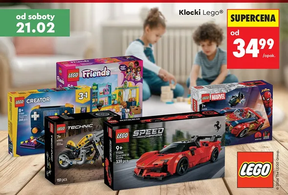 Klocki - cena od: promocja w Biedronka