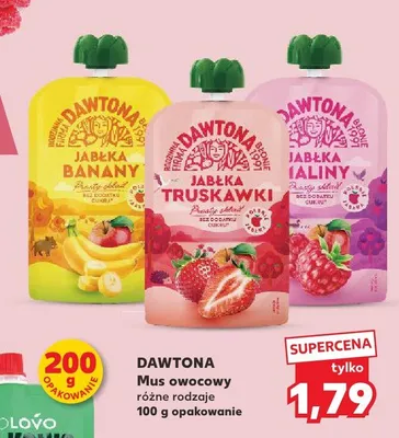 Mus owocowy różne rodzaje promocja w Kaufland