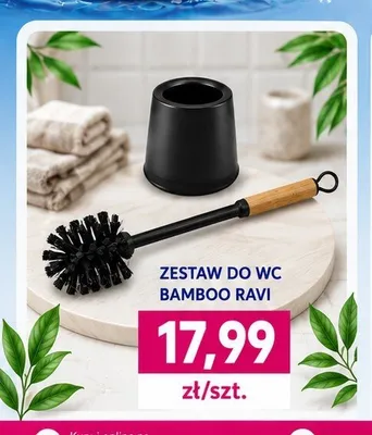 Zestaw do WC Bamboo Ravi promocja w emma MARKET