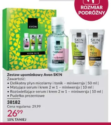Zestaw upominkowy Avon SK!N promocja w AVON