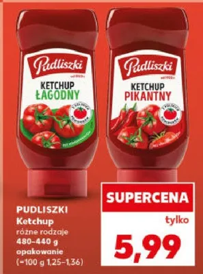 Ketchup różne rodzaje promocja w Kaufland