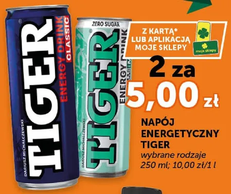 Napój energetyczny wybrane rodzaje promocja w Euro Sklep