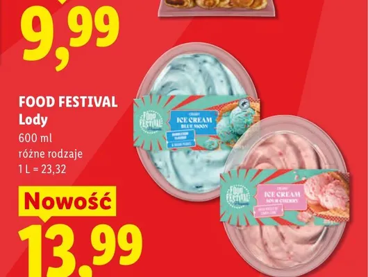Lody Sour Cherry Food Festival promocja w Lidl