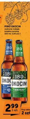 Piwo bezalkoholowe Okocim Jasne promocja w ABC
