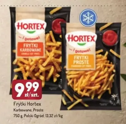 Frytki Hortex Karbowane promocja w Avita