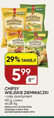 Chipsy Wiejskie Ziemniaczki Dziki chrzan promocja w Chata Polska