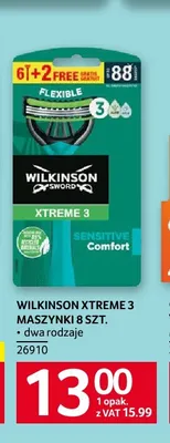 Maszynki Wilkinson Xtreme 3 promocja w Selgros