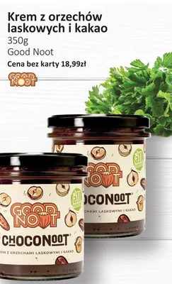 Krem z orzechów laskowych i kakao Good Noot promocja w Market Point